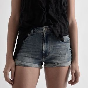 One Teaspoon Harlets High Waist Shorts 26 NWT